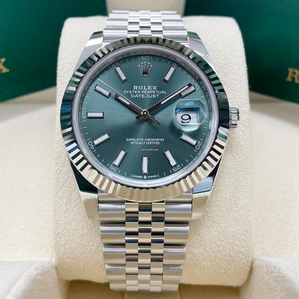 Rolex Datejust Jubilee / Green – Flag Watches