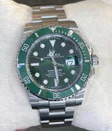 Rolex Submariner / Green ( Hulk)