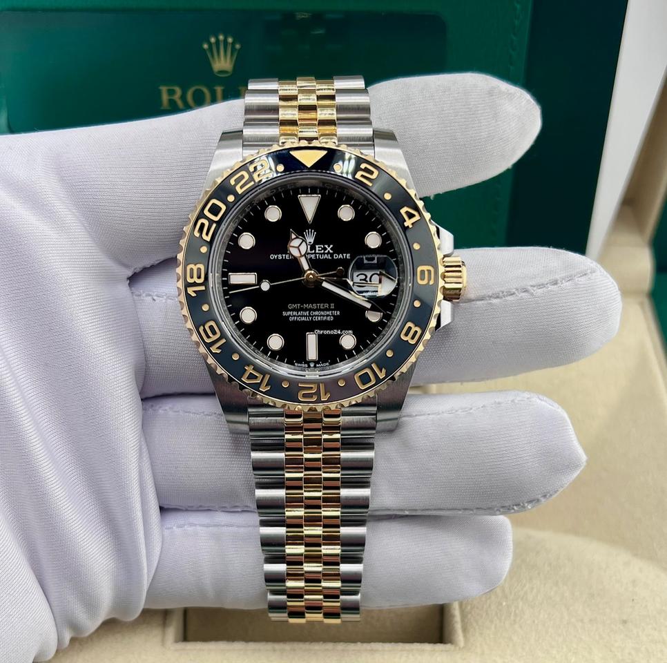 Rolex GMT-Master II Jubilee Silver / Gold