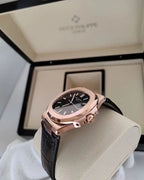 Patek Philippe Nautilus Couro