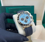 Rolex Daytona / Gold Azul-Turquesa