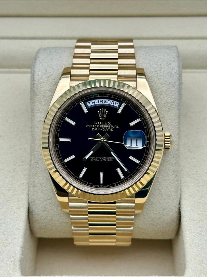 Rolex Day-Date Gold / Black