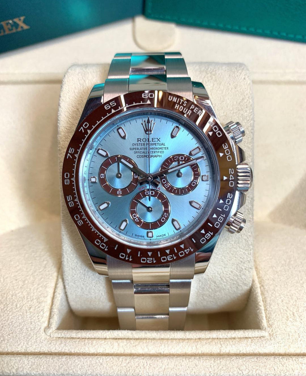 Rolex Daytona Platinum / Blue