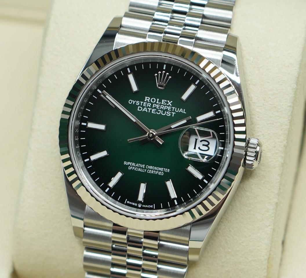 Rolex Datejust Green Ombre / Jubilee - Lançamento 2026